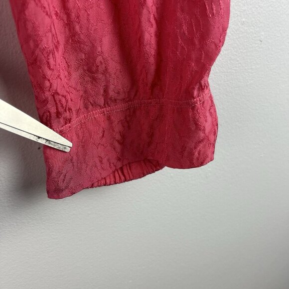 Nation LTD Fremont UnJoggers Womens M Cheetah Jacquard Sateen Pink Lightweight - Picture 6 of 16